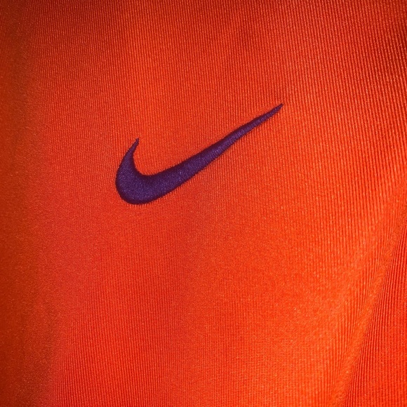 Clemson Tigers Polo Golf Shirt Nike Dri Fit small - Picture 2 of 5